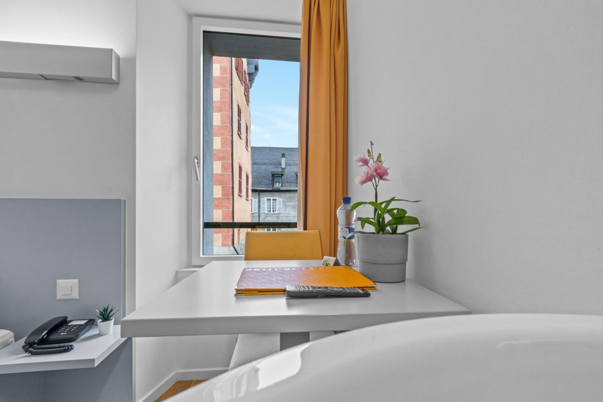 Hotel De La Poste Sierre Zewnętrze zdjęcie